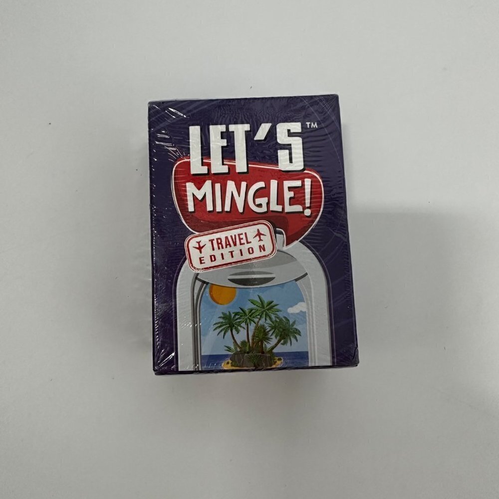 * Let’s Mingle Travel Edition conversation cards for families